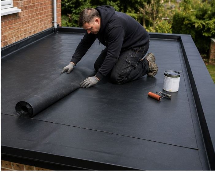 EPDM Rubber Roofing in Bristol by Brunel Roofing Bristol