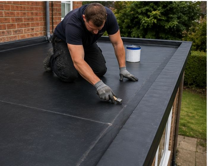 EPDM Rubber Roofing in Bristol by Brunel Roofing Bristol