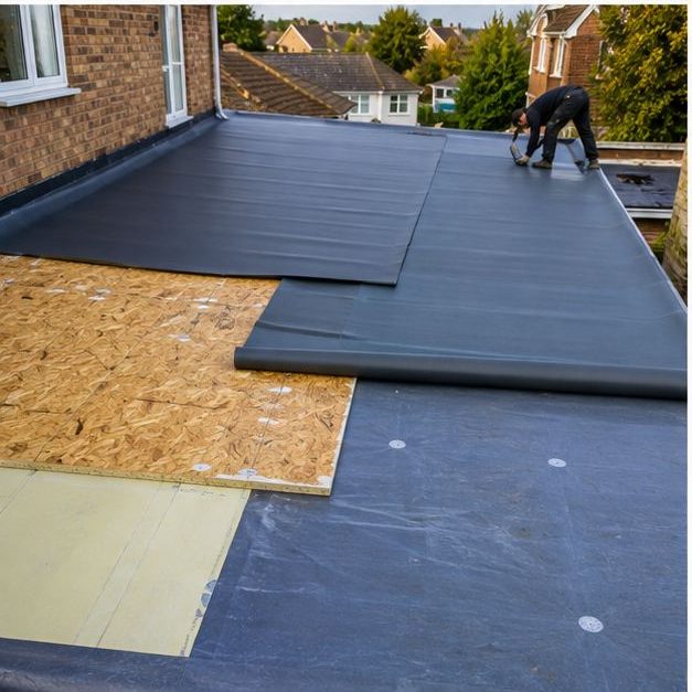 Flat Roof Repairs & Replacement in Bristol by Brunel Roofing Bristol