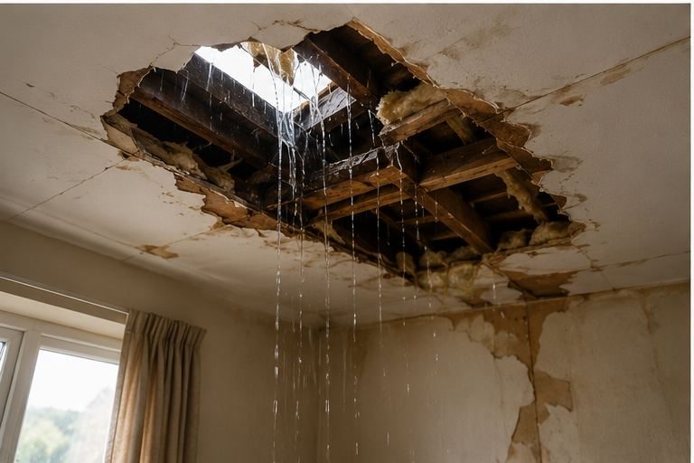 Storm Damage Roof Repairs in Bristol by Brunel Roofing Bristol