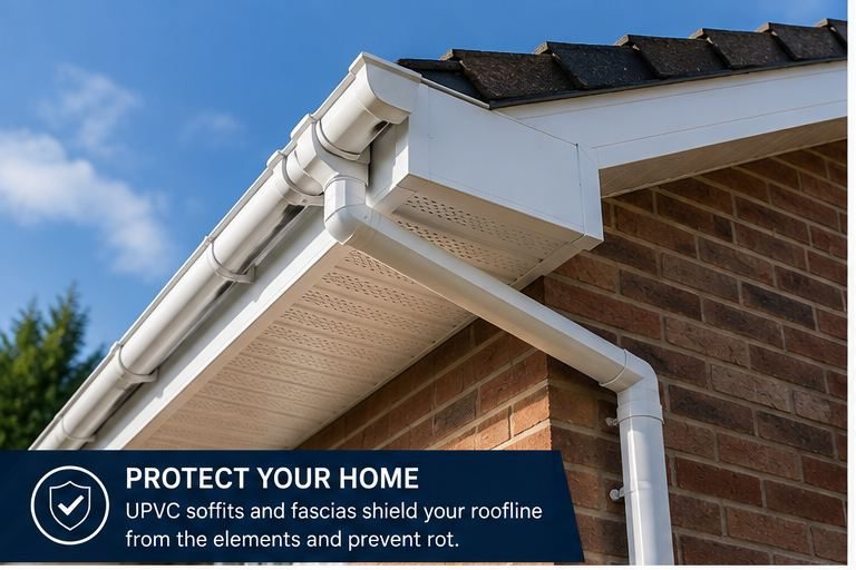 UPVC Soffits & Fascia Installations in Bristol by Brunel Roofing Bristol