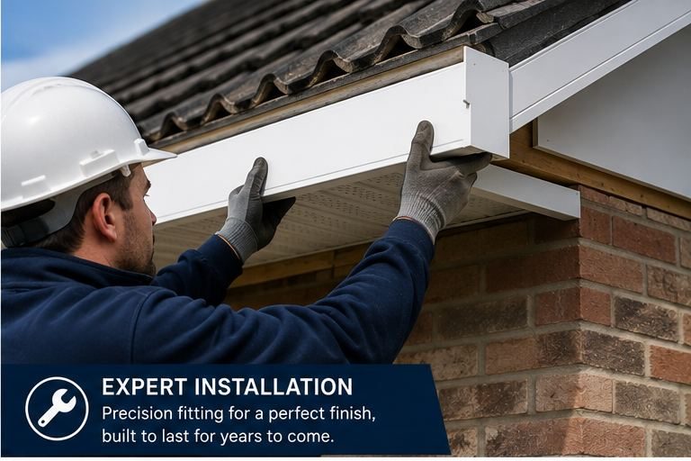 UPVC Soffits & Fascia Installations in Bristol by Brunel Roofing Bristol