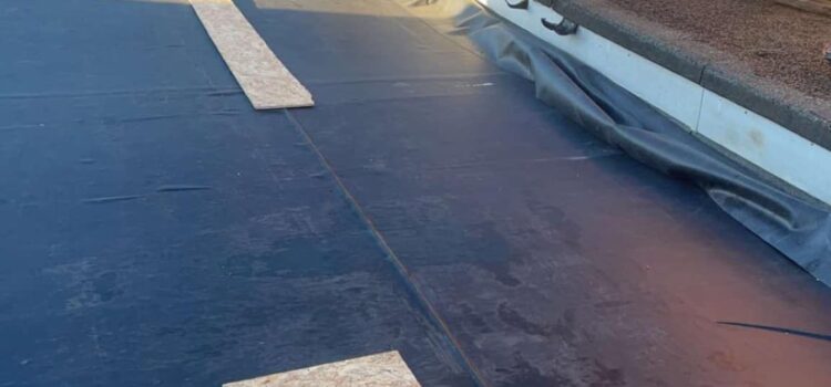 EPDM Rubber Roofing for Domestic and Commercial Flat Roofs in Bishopsworth